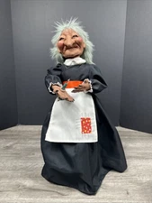 Incomplete 1986 Witch  Motion-ette Telco Creations Animated Arms Head Move