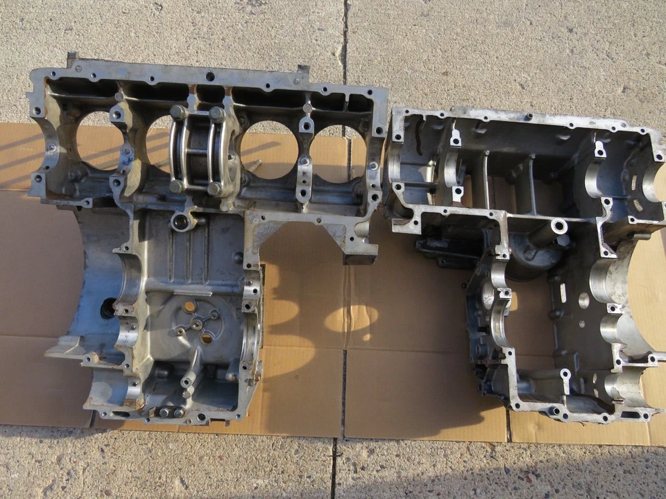 Caja del motor Kawasaki Z1 900 KZ 900 B1 / A4 caja de manivela bloque del motor 1976 K52 Foto 2 de 4