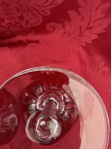 NEW FLAWLESS Stunning WATERFORD Glass Pair SIMPLY Rose Crystal MARTINI COCKTAILS - Picture 8 of 11