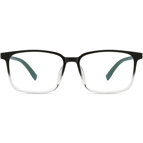Marco de gafas rectangular ancho para cabeza de cara grande hombres ajuste extendido gafas grandes - Imagen 13 de 15