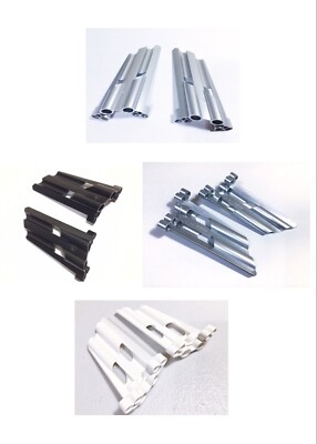 1 Pair NEW LEGO Technic Black White 3D Panel 3/4 (22972/22973)