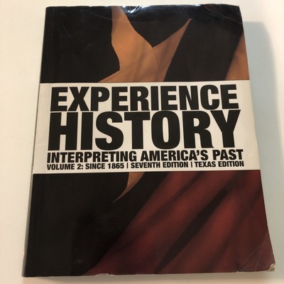 EXPERIENCE HISTORY INTERPRETING AMERICA'S PAST VOLUME 2 By James West Davidson