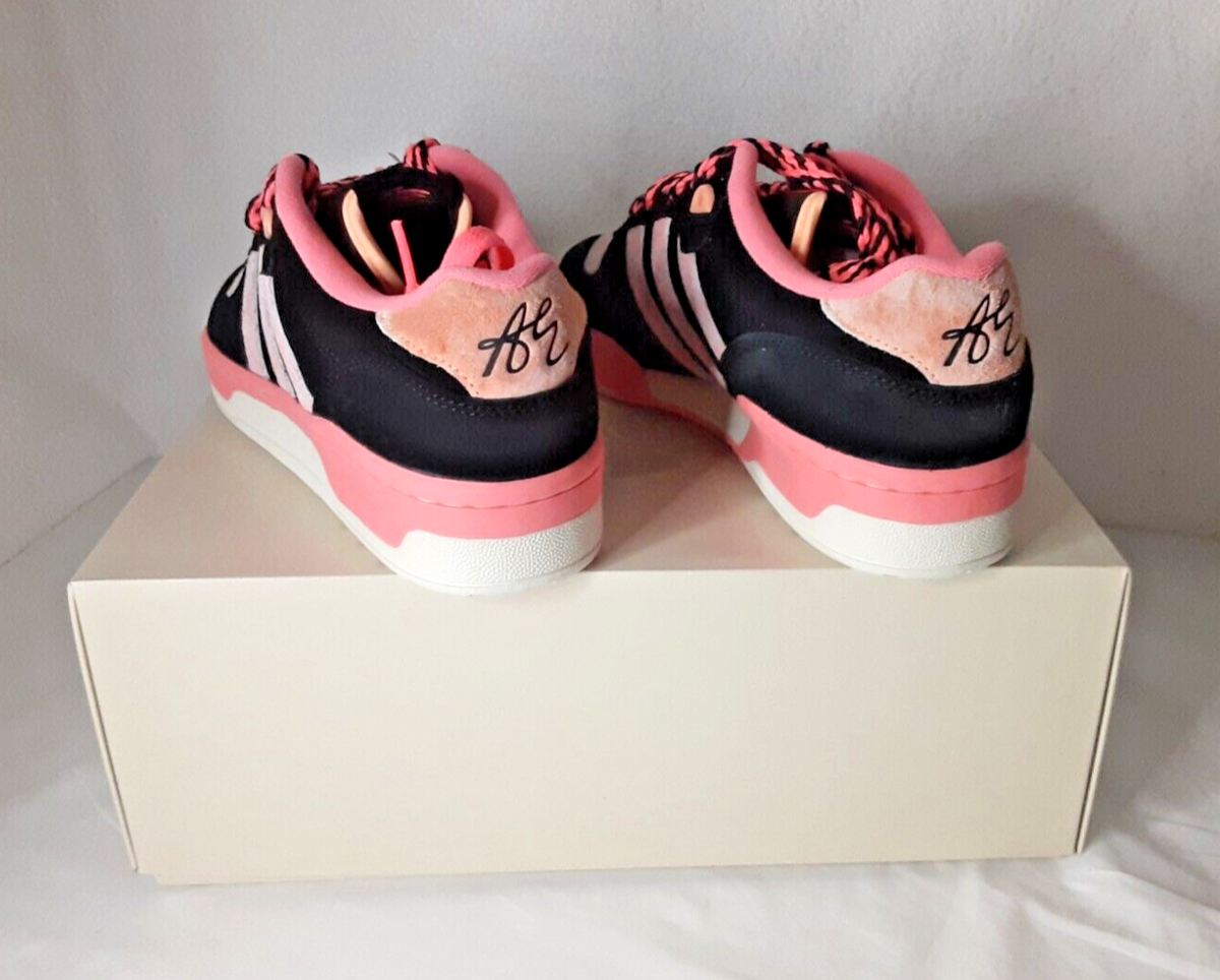 ⭐Anthony Edwards Adidas Rivalry Low Black Peach Pink Orange Men\'s IH7729 Size 11 The Anthony Edwards x adidas Rivalry Low extends its  main image 3