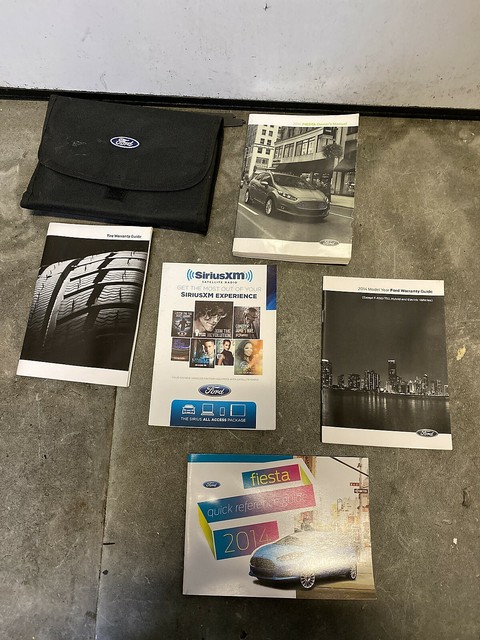 2014 14 FORD FIESTA OWNERS MANUAL / HANDBOOK / GUIDE PACKAGE | eBay