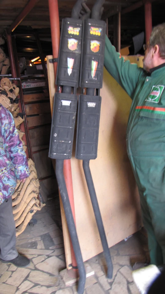 BMW 2000 TILUX nueva clase, sistema de escape original Abarth (NOS) Foto 4 de 4