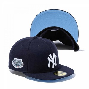 New Era 59fifty Fitted Cap New York Yankees Icy Side Patch Navy Fast Ship Japan Ebay