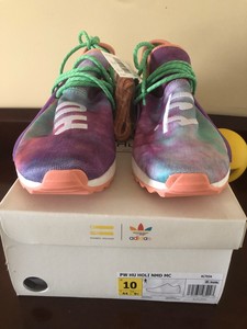 adidas human race coral