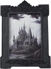 Gothic Picture Frame 5x7 Vintage Picture Frames Antique Picture Frames Black