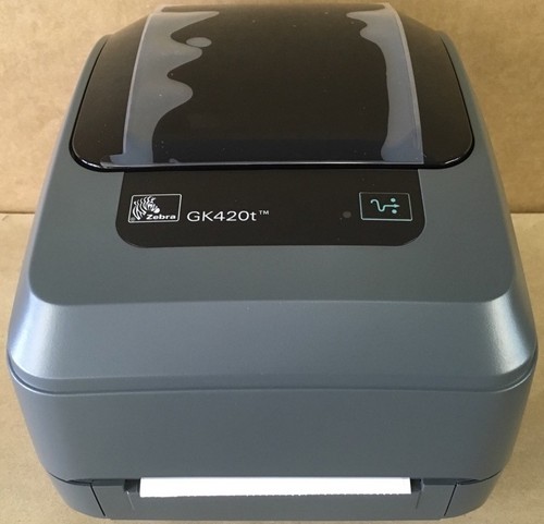 Zebra GK420t USB/Serial Thermal Transfer Barcode Printer GK42-102510-000 *MINT* - Picture 3 of 9