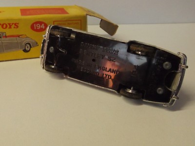 Dinky Toys Bentley Coupé – Réf 194 – Avec Boîte – Occasion