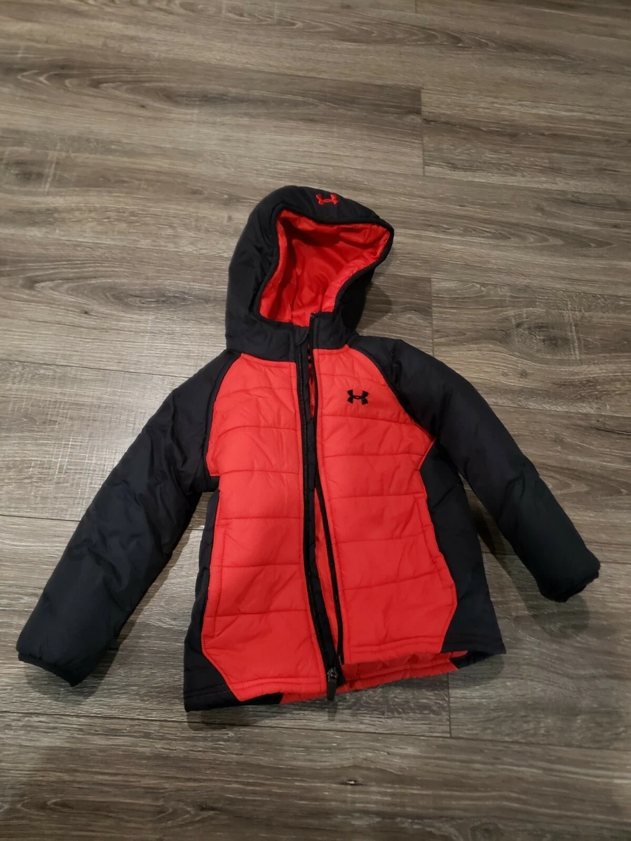 Toddler 2T Under Armour winter jacket black and Red unisex | eBay