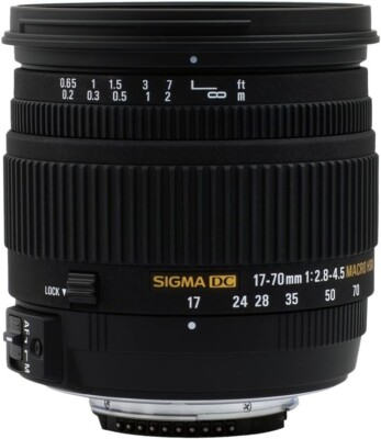 USED Sigma DC 17-70mm f/2.8-4.5 DC Lens For Canon FREESHIPPING
