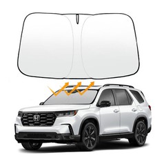 Parabrisas delantero para Honda Pilot 2016-2025 parasol bloque UV protector cubierta visera