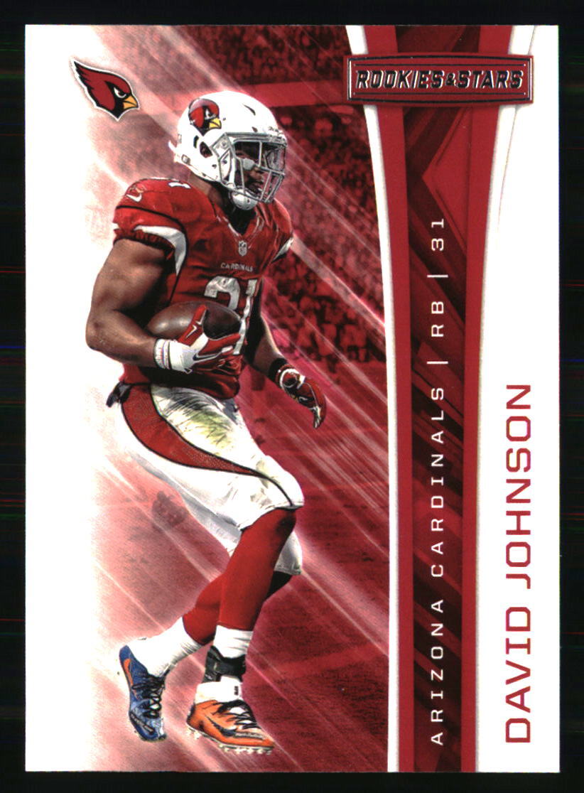 David Johnson 2017 Panini Rookies & Stars #160 FOOTBALL Card