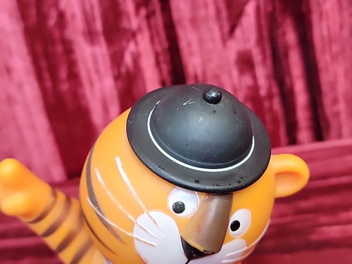 Hodori Tiger 1988 Seol Olympic Mascot Figurine PVC Flocking Figure 5.5" Korea - Picture 3 of 19