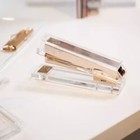 Russell + Hazel Acrylic Stapler Gold: Gold Desk Accessories, Office Supplies