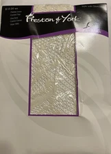 Dillards Preston & York Paisley Lace Pantyhose Control Top One Size Crème Cacao