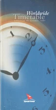 QANTAS timetable 1997/10/26