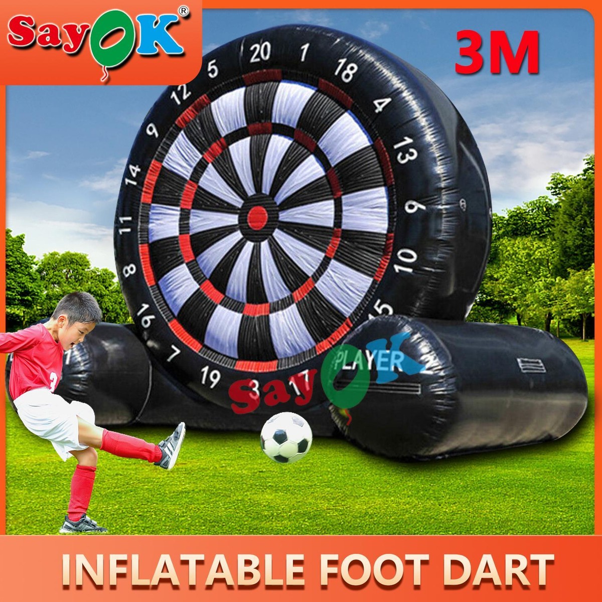 Kids Soccer Ball 4pcs Inflatable Football Toys Kids Beach Balls