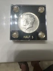 1964 50C Kennedy Half Dollar MS Estate Find Old School Holder