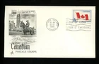 Postal History Canada FDC #439 Canadian Flag 1965 Artcraft