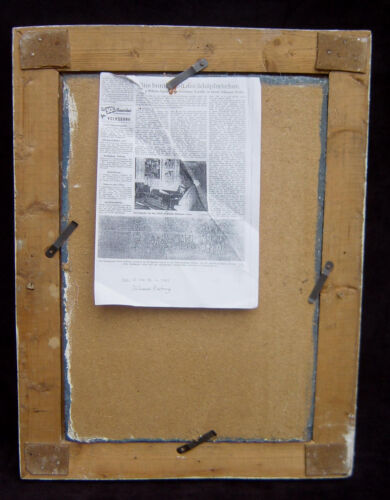 Wilhelm Grimme 1926 (Dülmen) / Mischtechnik / Schöne Collage, signiert / um1950 - Bild 9 von 11