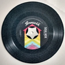 BRUNSWICK RECORDS 7" Single Slipmat SOUL BOX RSD Limited Edition BRAND NEW Mod