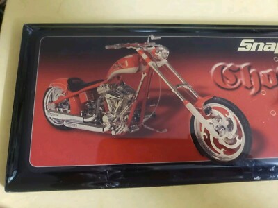 Snap-On Tools OCC Chopper Motorcycle Biker Wall Clock 11