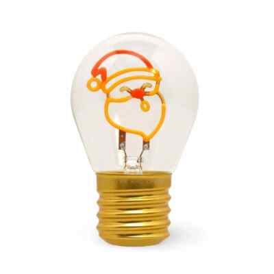 Legami Tischlampe in Glühlampenform Weihnachtsmann
