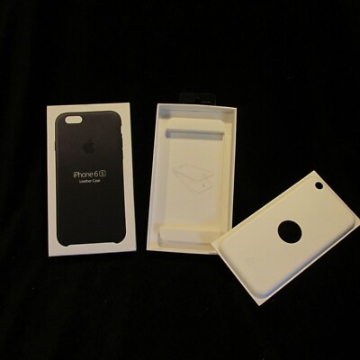 Apple iphone 6X leather case box only