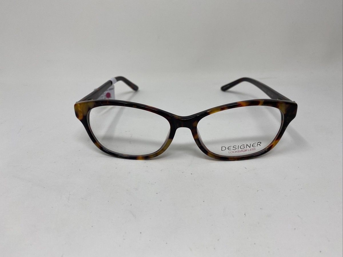 WALMART EYEWEAR FM13048-1 55/15/140 TORTOISE FLEX HINGE EYEGLASSES FRAME  -167
