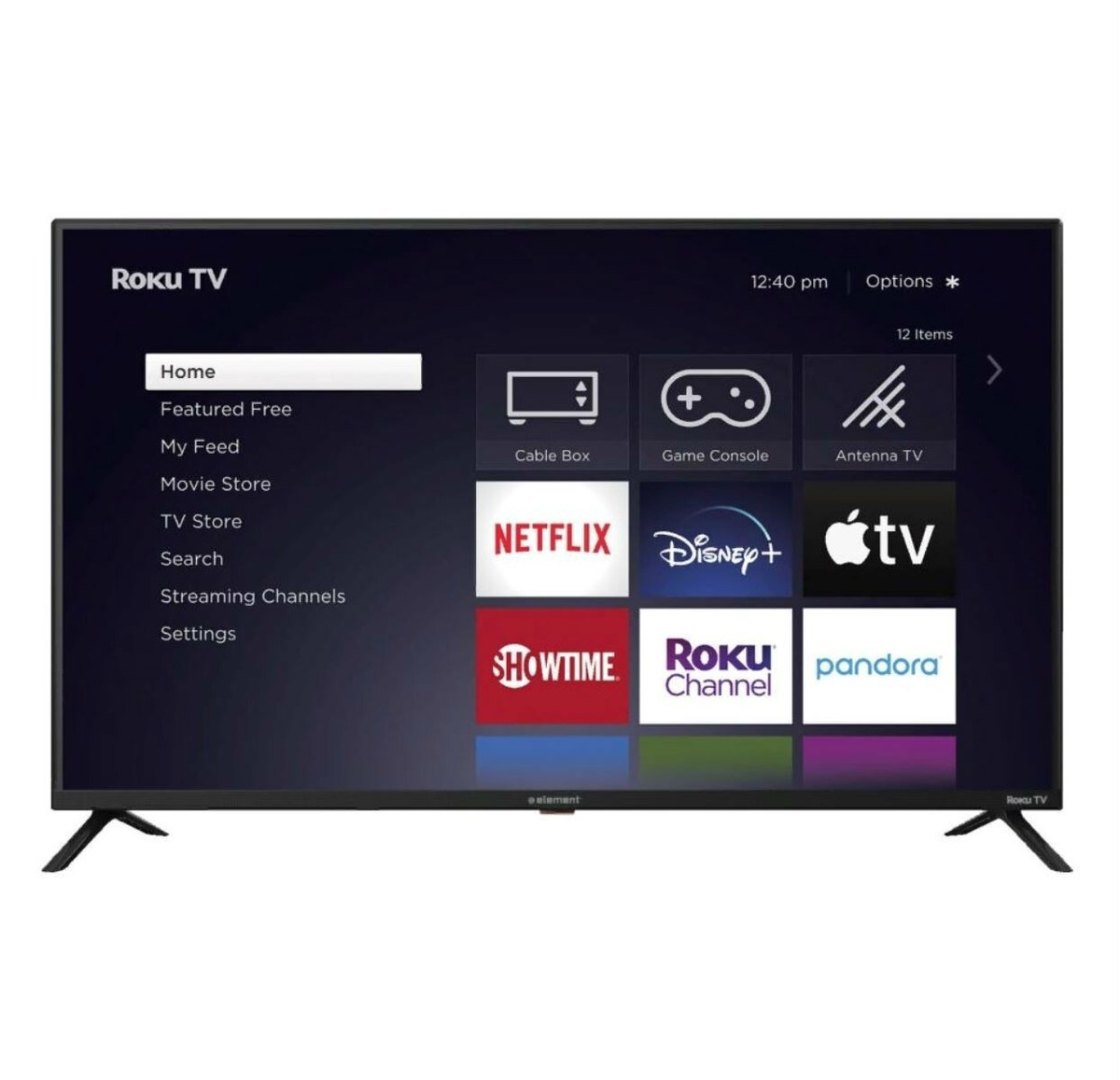 Element 40” Element 1080P FHD Roku TV E2AA40R 810649031606 | eBay