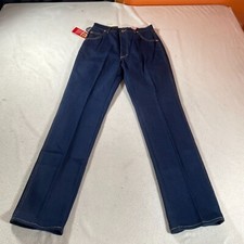 Vintage Lee M.R. Jeans Womens 16 High Rise Denim Deadstock Union Western 30x33