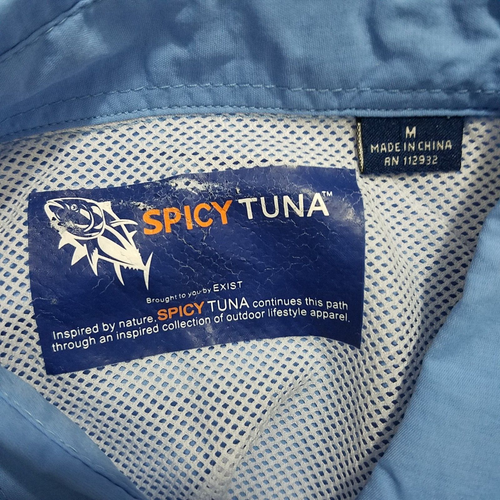Spicy Tuna Long Sleeve Vented Fishing Shirt Men's Size Medium NWOT - Picture 5 of 7
