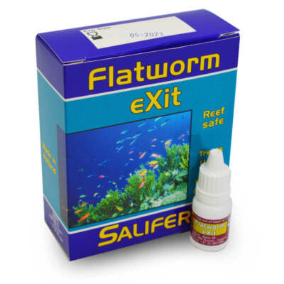 Salifert Flatworm Exit 10ml   Reef-Safe Flatworm Treatment for Up to 300 Gallons