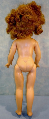 1950's Ideal 17" Shirley Temple Doll, Flirty Eyes, Red/White Polka Dot Dress - Picture 4 of 7