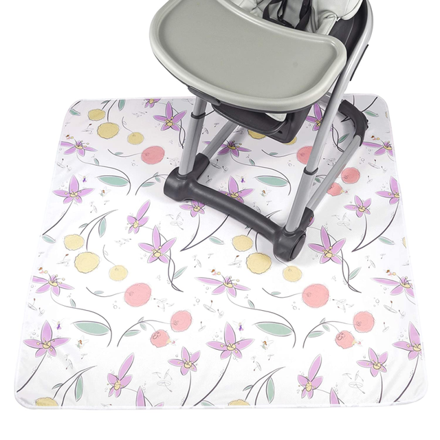 JumpOff Jo Splat Mat Waterproof and Washable, For Under Highchair