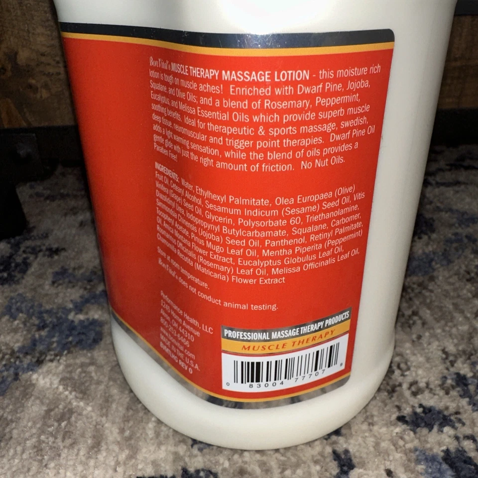 Bon Vital' 64 oz jojoba y aceite de pino enano loción de masaje terapia muscular Foto 2 de 2