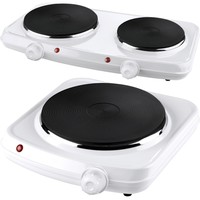 Double Single Hot Plate Table Top Portable Electric Twin Dual Hot Plate Heater Double Single Hot Plate Table Top Portable Electric Twin Dual Hot Plate Heater