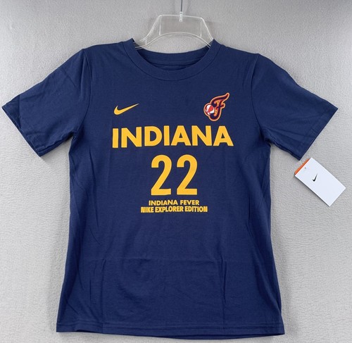 Caitlin Clark Indiana Fever Nike Youth WNBA Explorer Player Name Number T-Shirt - Picture 2 of 11
