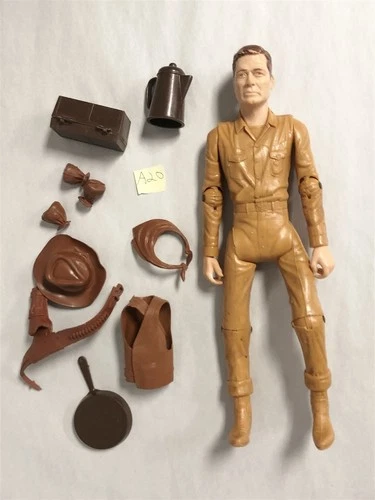 1960s MARX JOHNNY WEST WITH ACCESSORIES LOT #20