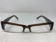 Smart Collection 8800 C-11 51-16-140 Brown Half Rim Eyeglasses Frame XF11