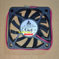 1 PCS Delta Fan EFB0612HHA DC12V 0.25A 6010 6cm 2-wire Cooling fan