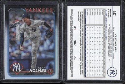 2024 Topps Series 1 - Clay Holmes #247 Rainbow Foil