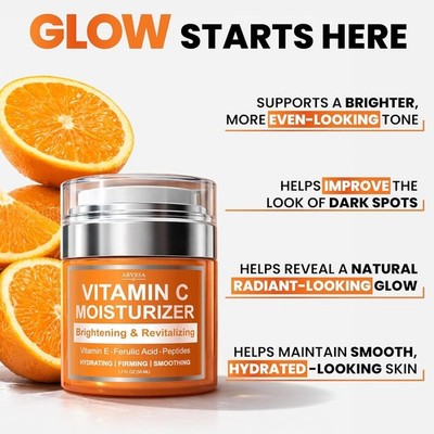 VITAMIN C MOISTURIZER FOR FACE - VITAMIN C CREAM FOR FACE - ANTI - AGING CREAM