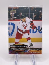 2025-26 Upper Deck Series 1 - Justin Robidas - Young Guns UD Canvas (RC) #C-102