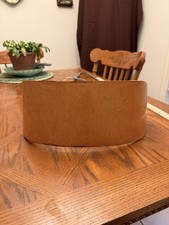 VTG Altus 2-Prong Weight Power Lifting Leather Belt Large Gym Training