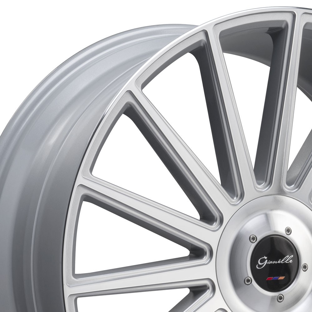 24" Gianelle Verdi Silver 24x10 Concave Wheels Rims Fits Rolls-Royce Wraith
