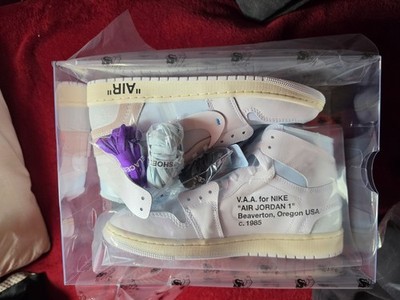 Size 10 - Virgil Abloh Archive x Air Jordan 1 Retro OG High Alaska