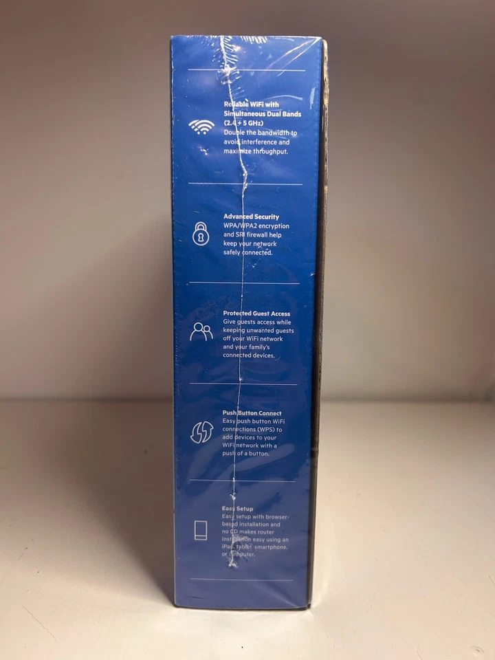 Linksys E5350 Dual-Band AC1000 WiFi-5 Wireless Router BRAND NEW SEALED! - Image 4 of 4